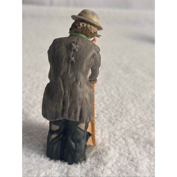 Emmett Kelly Jr. Clown Figurine Leaning on Stool “WHY ME" Flambro - Picture 4 of 10